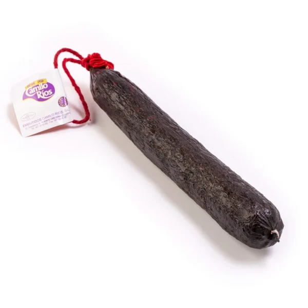 MORCILLA IBÉRICA DE CALABAZA NEGRA PICANTE